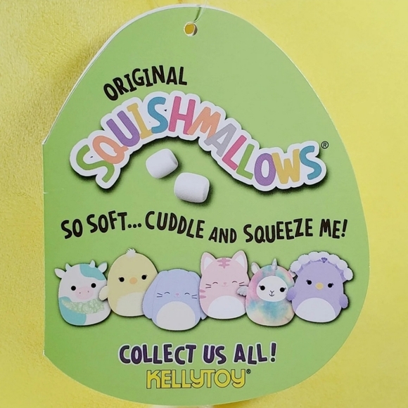 Squishmallow Aimee the Chick Fuzzy Belly 16" UltraSoft Easter Holiday Plush NWT - Picture 6 of 8